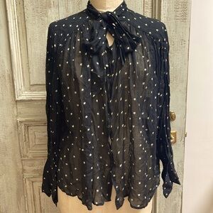 Free People sheer top
